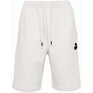 Isabel Marant Relaxed Fit Drawstring Shorts With Heathered Texture - NWT